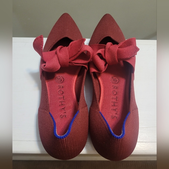 Rothy's The Mary Jane Flat in Cinnamon Size 8 - Picture 4 of 7